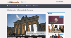 Desktop Screenshot of infoalemania.com